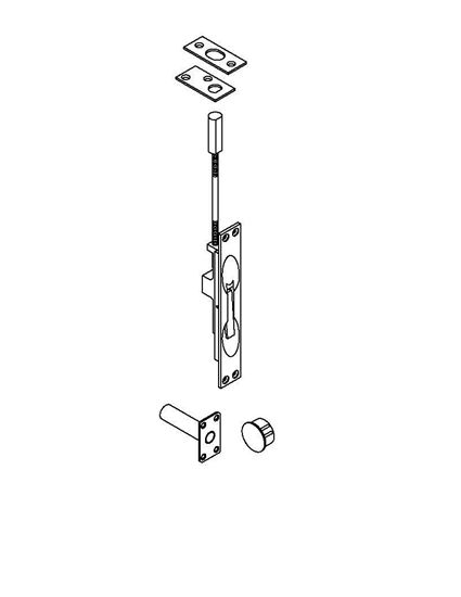 Picture of 1854 Manual Flush Bolt