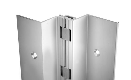 Picture of A410HD / A410LL Aluminum Continuous Gear Hinges Full Mortise Swing Clear